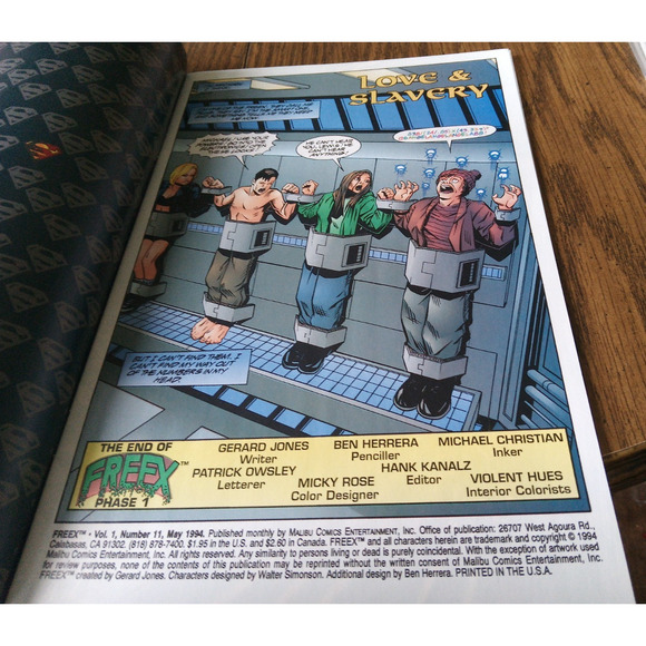 Freex #11 (May 1994 Malibu Comics) - Picture 3 of 3